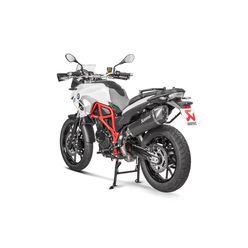 Akrapovic Racing Black Titanium Slip On Exhaust 08-12 BMW F650GS Akrapovic Racing Black Titanium Slip On Exhaust 08-12 BMW F650GS