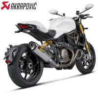 Akrapovic Racing Titanium Link Pipe 2014 Ducati Monster 1200 / 1200S Akrapovic Racing Titanium Link Pipe 2014 Ducati Monster 1200 / 1200S