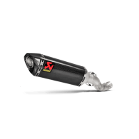 Akrapovic Racing Carbon Fiber Slip-On Muffler - Aprilia RSV4 2017-2018