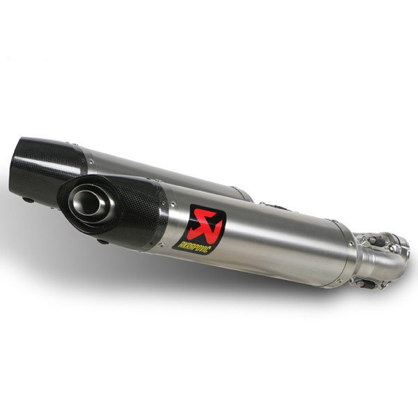 Akrapovic Racing Titanium Slip-On Mufflers - Aprilia Dorsoduro 2008-2015