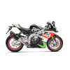 Akrapovic Racing Carbon Fiber Slip-On Muffler - Aprilia RSV4 2017-2018 Akrapovic Racing Carbon Fiber Slip-On Muffler - Aprilia RSV4 2017-2018