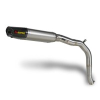 Akrapovic Racing Titanium Slip-On Muffler - Triumph Daytona 675 2006-2012