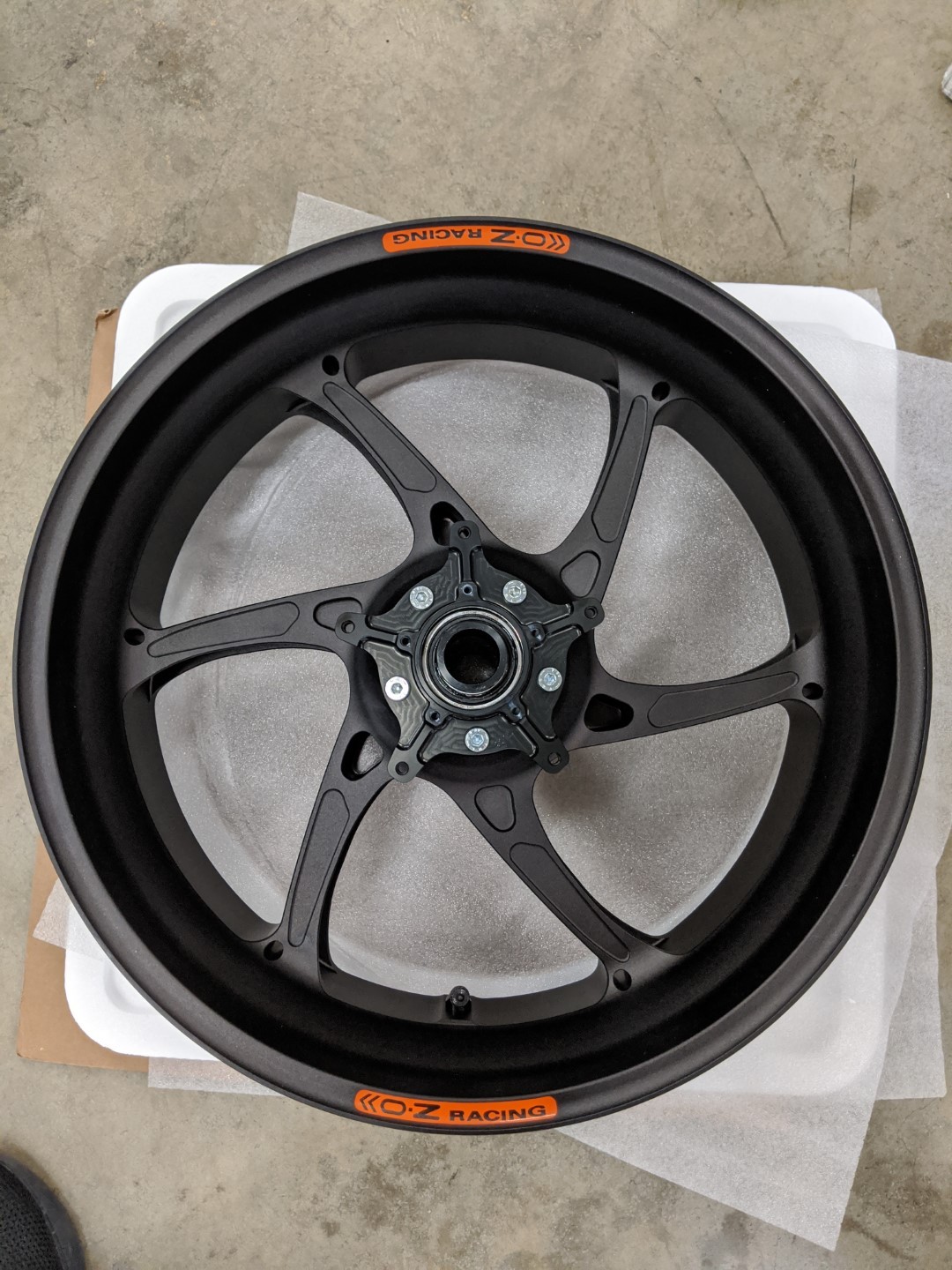 OZ GASS RS-A Superbike Forged Aluminum Wheel Set - 2020 BMW S1000RR (K67) w/ Forged OEM wheels