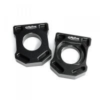 Alpha Racing Axle Adjuster Blocks for  2009-2014 BMW S1000RR / HP4