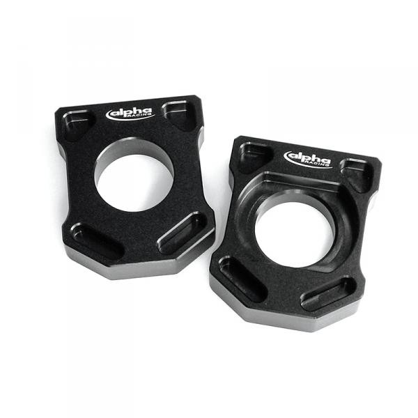 Alpha Racing Axle Adjuster Blocks for  2009-2014 BMW S1000RR / HP4