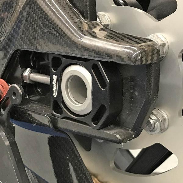 Alpha Racing Axle Adjuster Blocks for  2009-2014 BMW S1000RR / HP4