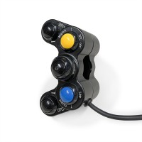 Alpha Racing 7 Button LH Button Pod (OEM Electronics) - 2019-2020 BMW S1000RR (US 2020 Only)