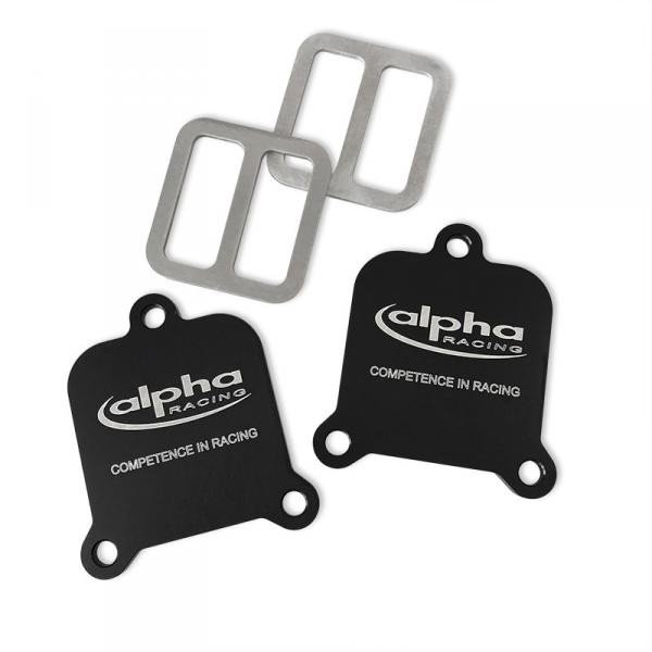 Alpha Racing SLS Block Off Plates - BMW S1000RR K67 (2019+) / M1000RR K66 (2021+)