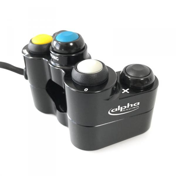 Alpha Racing M Race LH Button Pod - 2019-2020 BMW S1000RR (US 2020 Only)