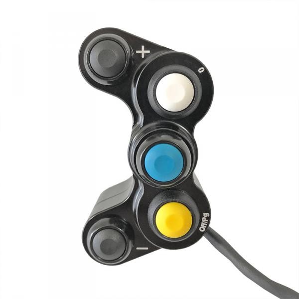 Alpha Racing M Race LH Button Pod - 2019-2020 BMW S1000RR (US 2020 Only)