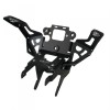 Alpha Racing Aluminum Upper Fairing Stay / Dash Holder (MoTec gauges) 2019-2020 BMW S1000RR (-2020 US model)