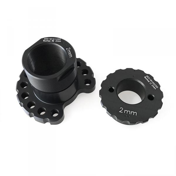 Alpha Racing Swingarm Pivot Offset Adapters - 2019-2020 BMW S1000RR (US 2020 Only)