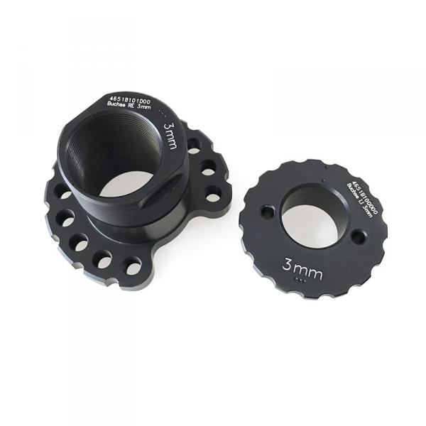 Alpha Racing Swingarm Pivot Offset Adapters - 2019-2020 BMW S1000RR (US 2020 Only)