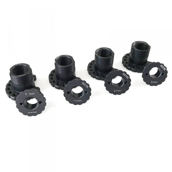 Alpha Racing Swingarm Pivot Offset Adapters - 2019-2020 BMW S1000RR (US 2020 Only)