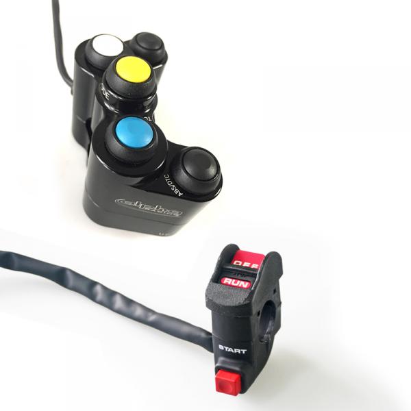 Alpha Racing BMW S1000RR 2015-18 Handlebar Switches Conversion Kit Alpha Racing BMW S1000RR 2015-18 Handlebar Switches Conversion Kit