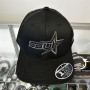 Superbike Unlimited FlexFit 110M Mesh Hat - Black / Grey