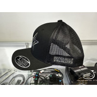 Superbike Unlimited FlexFit 110M Mesh Hat - Black / Grey