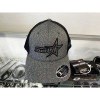 Superbike Unlimited FlexFit 110M Mesh Hat - Black / Heather