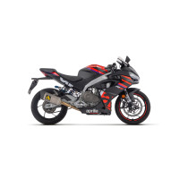 Arrow Full Exhaust System with Pista Titanium Silencer - Aprilia RS 457 (2024)