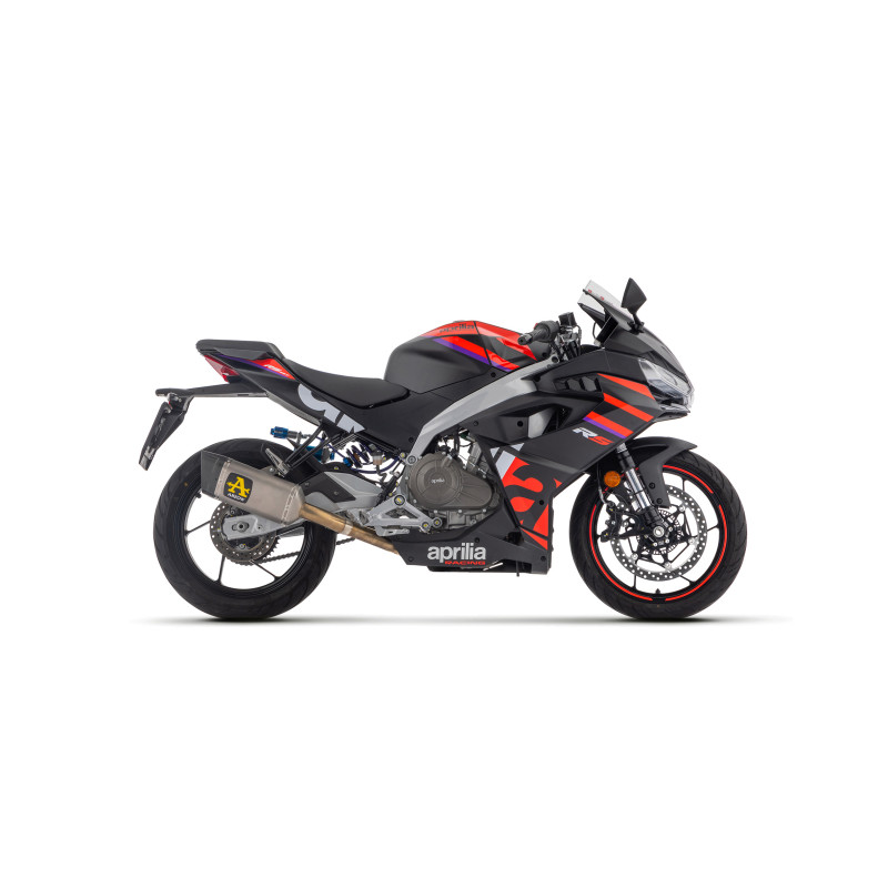 Arrow Full Exhaust System with Pista Titanium Silencer - Aprilia RS 457 (2024)