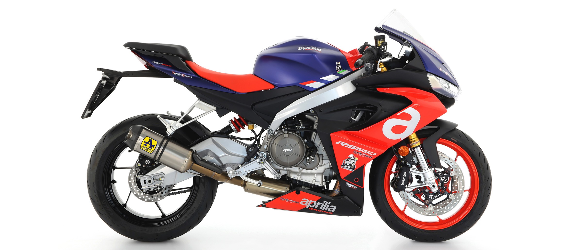 Arrow Competition Full Titanium Exhaust System - Aprilia RS660 / Tuono 660