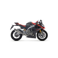 Arrow Racing Full Exhaust System w/ DARK Indy Race EVO Aluminum Silencer | Aprilia RS 660 (2025)