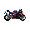 Arrow Pista Titanium Silencer w/ Titanium Link Pipe - 2021 / 2022 Aprilia RSV4 Factory 1100 Arrow Pista Titanium Silencer w/ Titanium Link Pipe - 2021 / 2022 Aprilia RSV4 Factory 1100