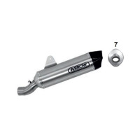 Arrow Race-Tech Titanium Silencer with Carbon End Cap - BMW R1200GS/GS Adventure 2013-18