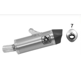Arrow Maxi Race-Tech Aluminum Silencer with Carbon End Cap - 2019-20 BMW R 1250 R / RS