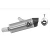 Arrow Maxi Race-Tech Aluminum "Dark" Silencer with Carbon End Cap - 2019-20 BMW R 1250 R / RS