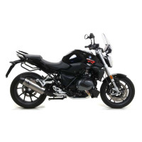 Arrow Maxi Race-Tech Aluminum "Dark" Silencer with Carbon End Cap - 2019-20 BMW R 1250 R / RS