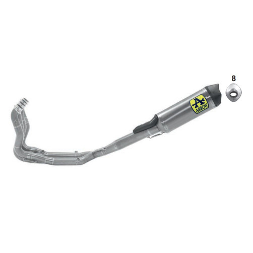 Arrow Competition Full Titanium Exhaust System - BMW S1000RR 2019+
