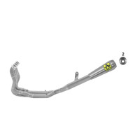 Arrow Competition Evo Pro Race Full Titanium Exhaust System - 2020 - 2025 (2019 Euro) BMW S1000RR Arrow Competition Evo Pro Race Full Titanium Exhaust System - 2020 - 2025 (2019 Euro) BMW S1000RR
