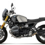 Arrow Rebel "Dark" Nichrom Silencer Exhaust with Aluminum end cap | BMW | R 12 nineT (2024-2026)