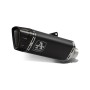 Arrow Pista Titanium "Dark"  Silencer w/ Titanium Link Pipe - 2021-2025 Aprilia RSV4 Factory 1100