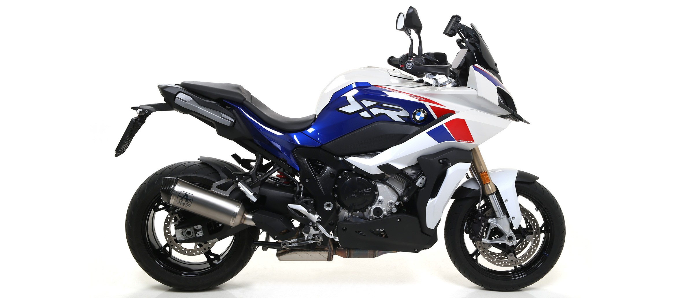 Arrow Race Tech DARK Aluminum Silencer  -  BMW S1000 XR (2020-2023)