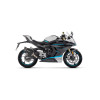 Arrow Indy Race EVO Aluminum DARK silencer exhaust with CF cap| CF Moto 450 NK / SR (2023-2024)