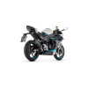 Arrow Indy Race EVO Aluminum DARK silencer exhaust with CF cap| CF Moto 450 NK / SR (2023-2024)