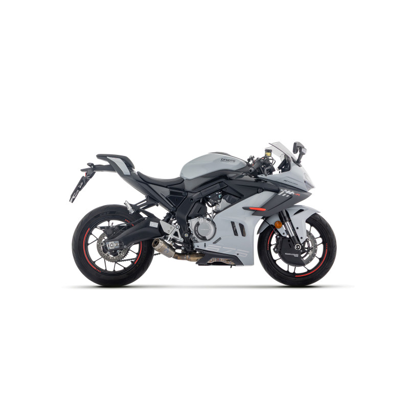 Arrow Full Exhaust System with Nichrom Pro-Race Silencer | CF Moto 675 SR-R (2025)