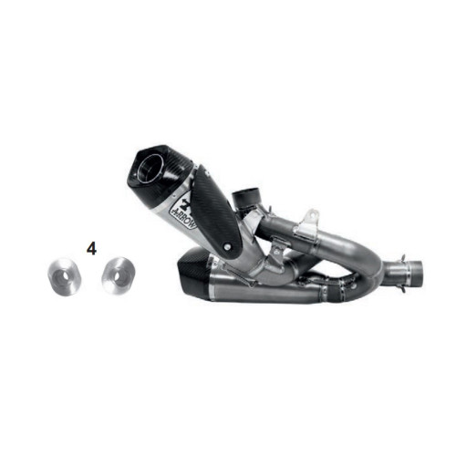Arrow Titanium Works Silencers (Right and Left) with Titanium Link Pipes - 2018-20 Ducati Panigale V4 / Streetfighter V4
