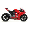 Arrow Titanium Works Silencers (Right & Left) with Carbon End Cap - 2020+ Ducati Panigale V2 Arrow Titanium Works Silencers (Right & Left) with Carbon End Cap - 2020+ Ducati Panigale V2