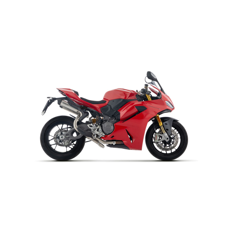 Arrow Racing Round-Sil Titanium Slip On Exhaust  | Ducati V2 / V2S (2025)