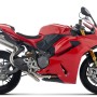 Arrow Racing Round-Sil Titanium Slip On Exhaust  | Ducati V2 / V2S (2025)
