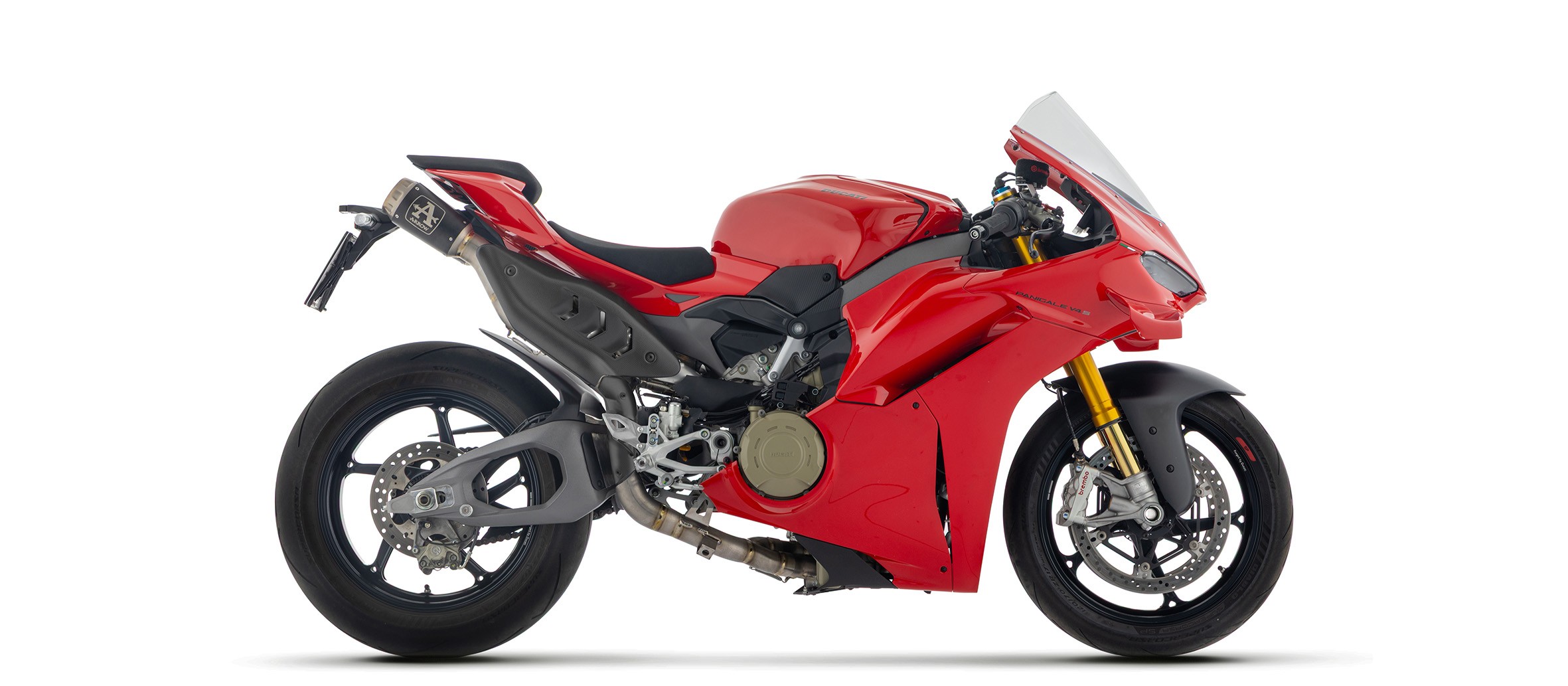Arrow Competition Full Titanium Exhaust System + Pro-Race Silencer | Ducati Panigale V4 (2025)