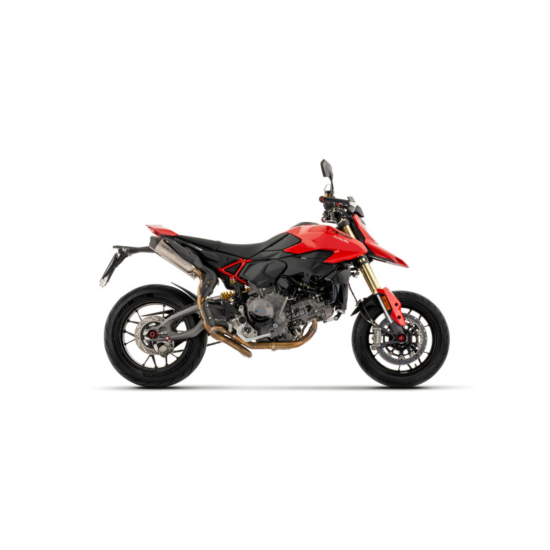 Arrow Racing DARK Titanium Round-Sil Racing Silencers (Left + Right) | Ducati | Hypermotard V2 / SP (2026)