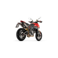 Arrow Racing Titanium Round-Sil Racing Silencers (Left + Right) | Ducati | Hypermotard V2 / SP (2026)