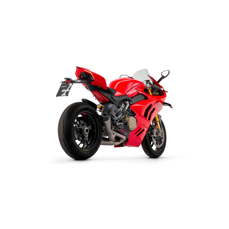 Arrow Titanium Works Silencers (Right and Left) with Titanium Link Pipes - 2018-20 Ducati Panigale V4 / Streetfighter V4