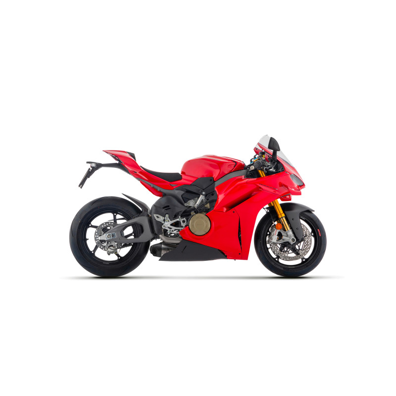 Arrow Racing Works Titanium DARK Exhaust System with CF End Caps | Ducati Streetfighter V4 (2025) Arrow Racing Works Titanium DARK Exhaust System with CF End Caps | Ducati Streetfighter V4 (2025)