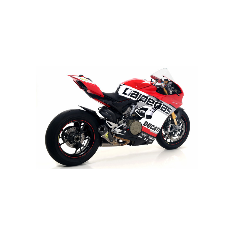 Arrow Titanium Works Race Half Exhaust for 2018-2023 Ducati Panigale V4 / V4R / V4S