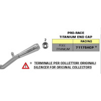 Arrow Pro- Race Titanium Silencer Kit "High Version" 2017 - 2019 Honda CBR1000RR Arrow Pro- Race Titanium Silencer Kit "High Version" 2017 - 2019 Honda CBR1000RR